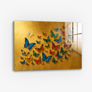 Butterfly Paint - Glas